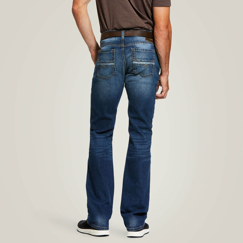 M7 Men's Rocker Stretch Nassau Stackable Straight Leg Jean | 10032321