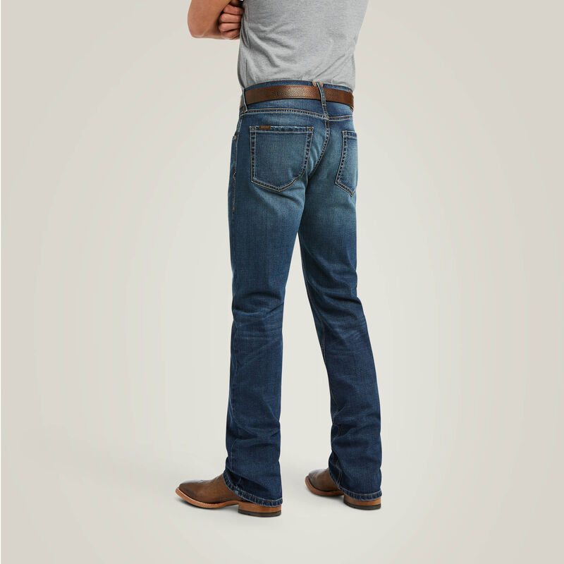 M5 Men's Straight Stretch Madera Stackable Straight Leg Jean | 10040124