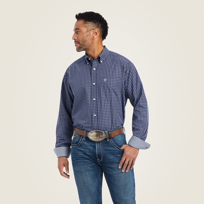 Men's Wrinkle Free Immanuel Classic Fit Shirt | 10042322