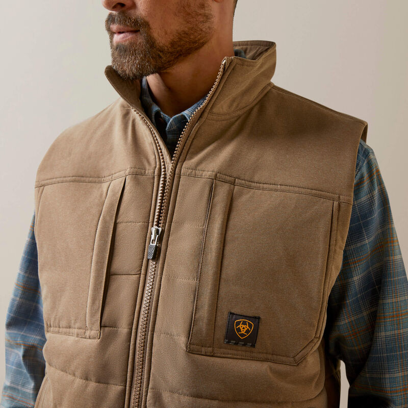 Toro Insulated Canvas Vest Saddle / Charcoal / 2XL