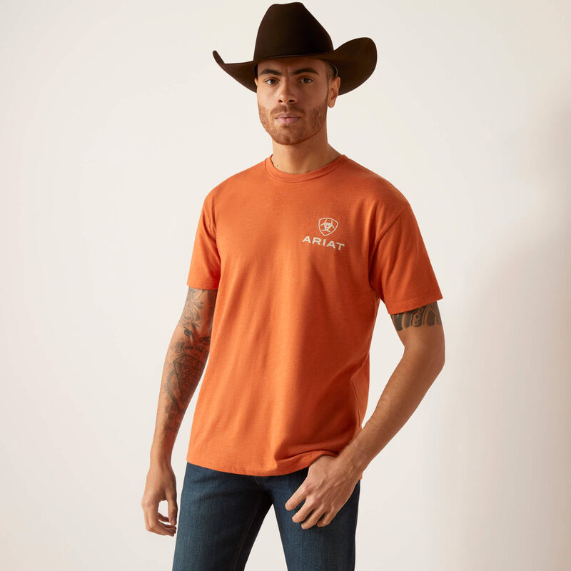 Ariat SW BOX Men's T-Shirt | 10047611