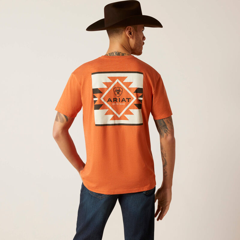 Ariat SW BOX Men's T-Shirt | 10047611