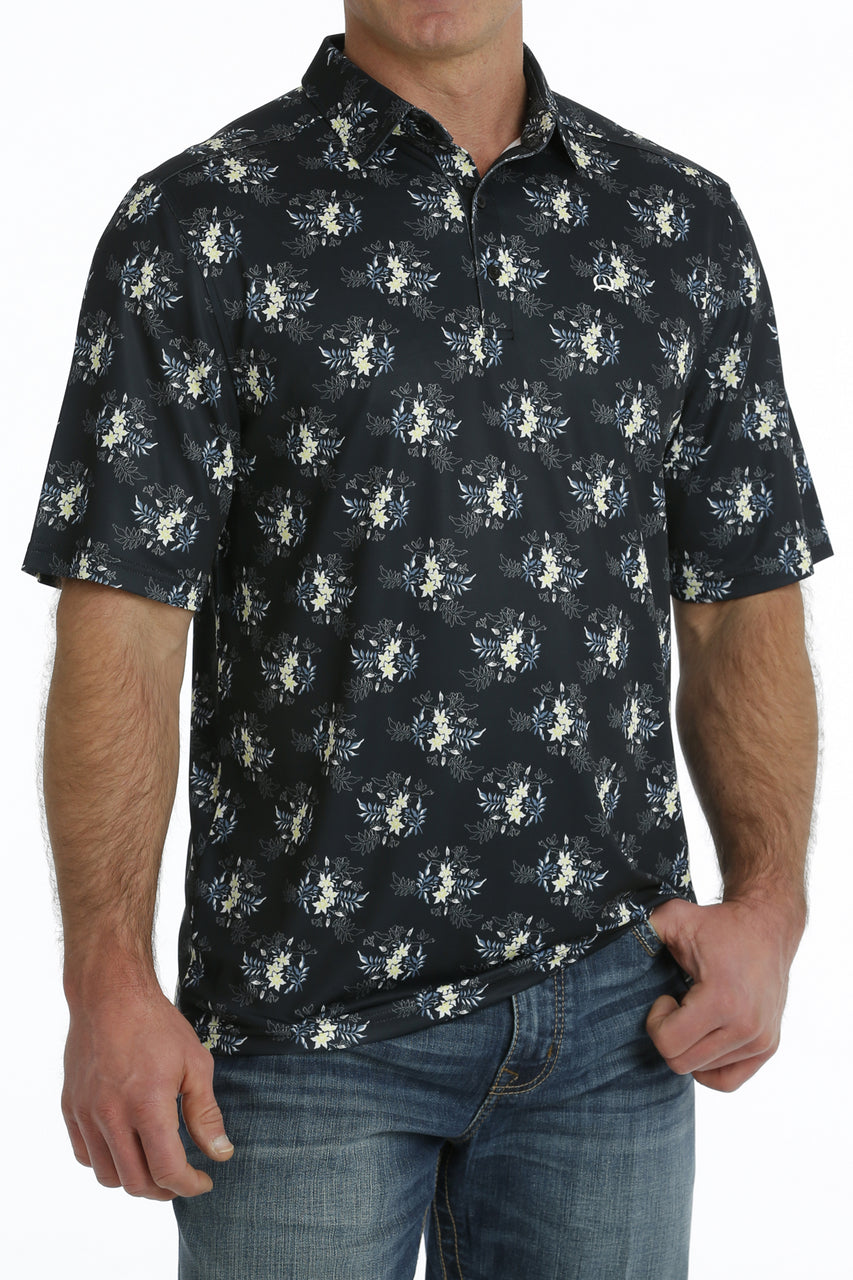 Cinch - Men's ArenaFlex Floral Polo | Mtk1865025