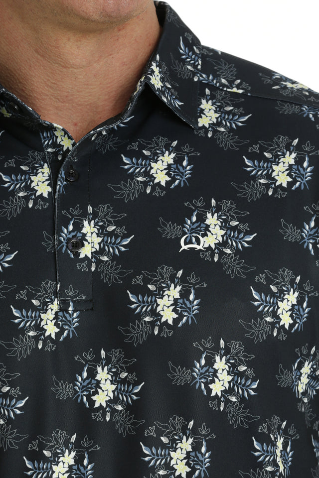 Cinch - Men's ArenaFlex Floral Polo | Mtk1865025