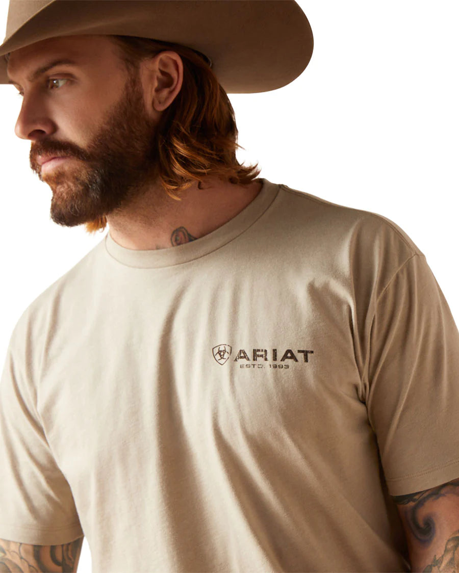 Men's Ariat Zuni Flag T-Shirt | 10047888