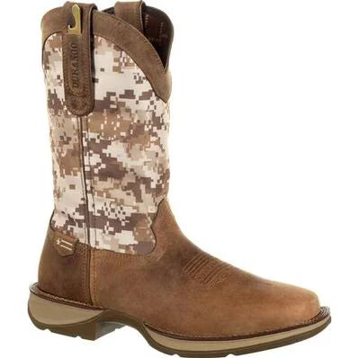 REBEL™ BY DURANGO® DESERT CAMO PULL-ON WESTERN BOOT | DDB0166