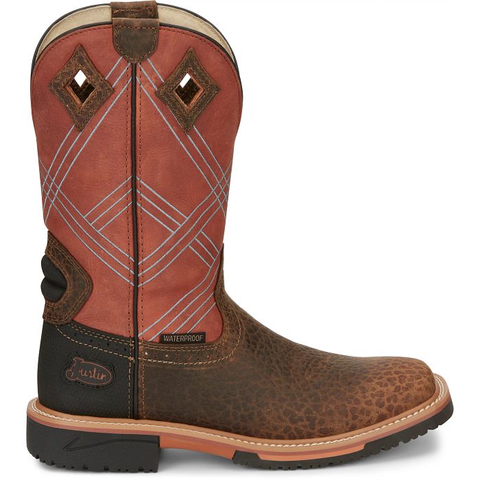 MEN'S DALHART 12" WATERPROOF WORK BOOT | Se4216