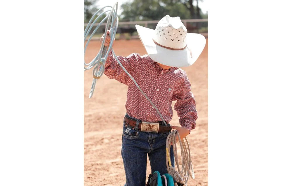 Cinch - Boys Long Sleeve Western Shirt | Mtw7060344