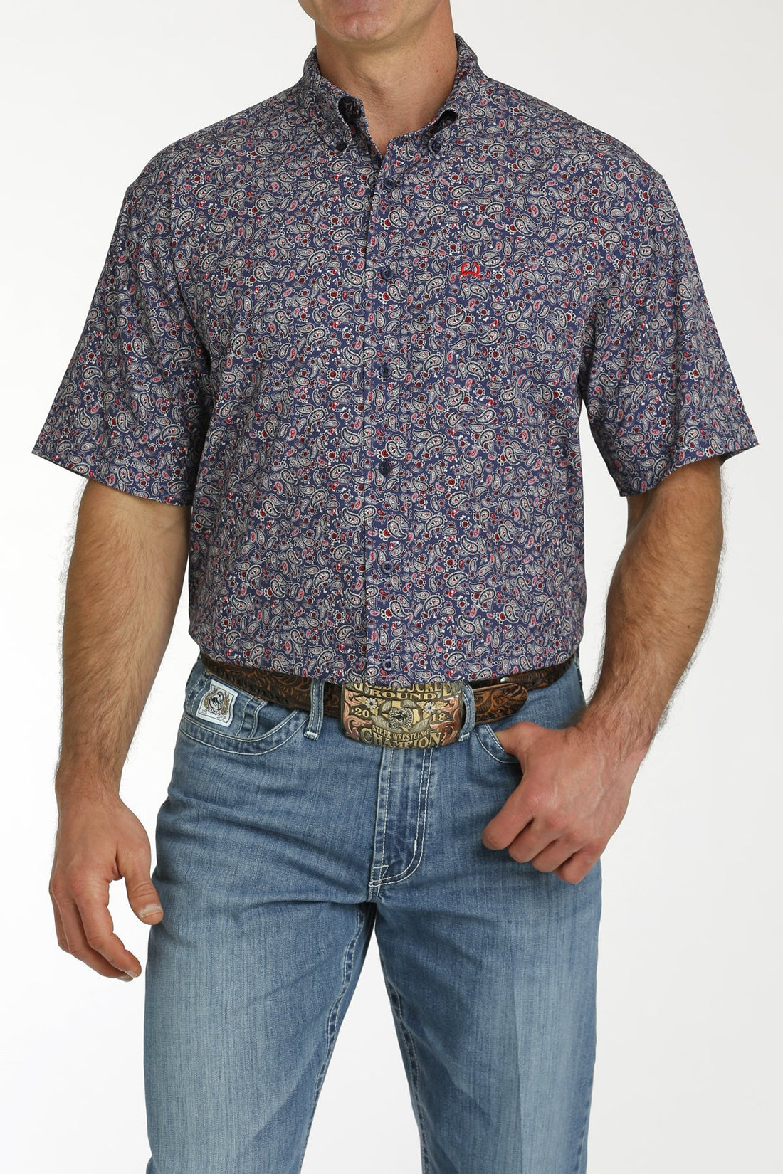 Cinch - Men's Paisley Print ArenaFlex Shirt | Mtw1704136